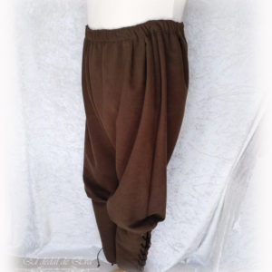 Pantalón medieval marrón