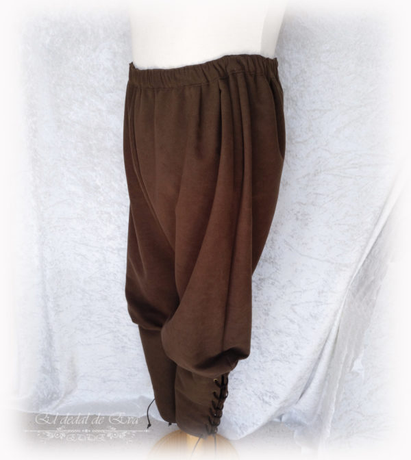 Pantalón medieval marrón